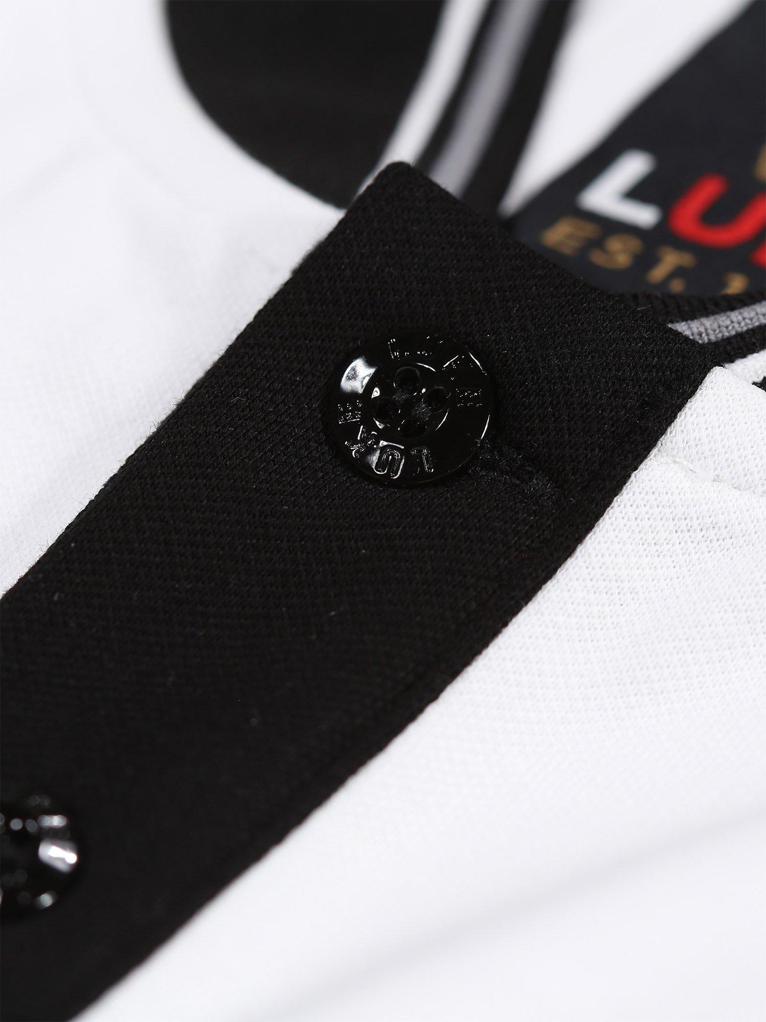 Product image 6 of 6, which shows LUKE 1977 Eric Polo Shirt, White, XS