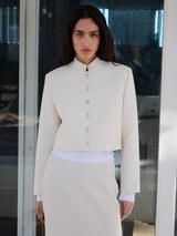 【関税込】PhaseEightジャケット☆Petite Olivia Cropped Jacket Phase Eight Petite Olivia Cropped Jacket, White