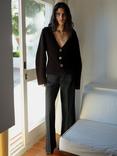 Mango Elise High Rise Wide Leg Jeans