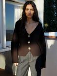 Mango Elise High Rise Wide Leg Jeans