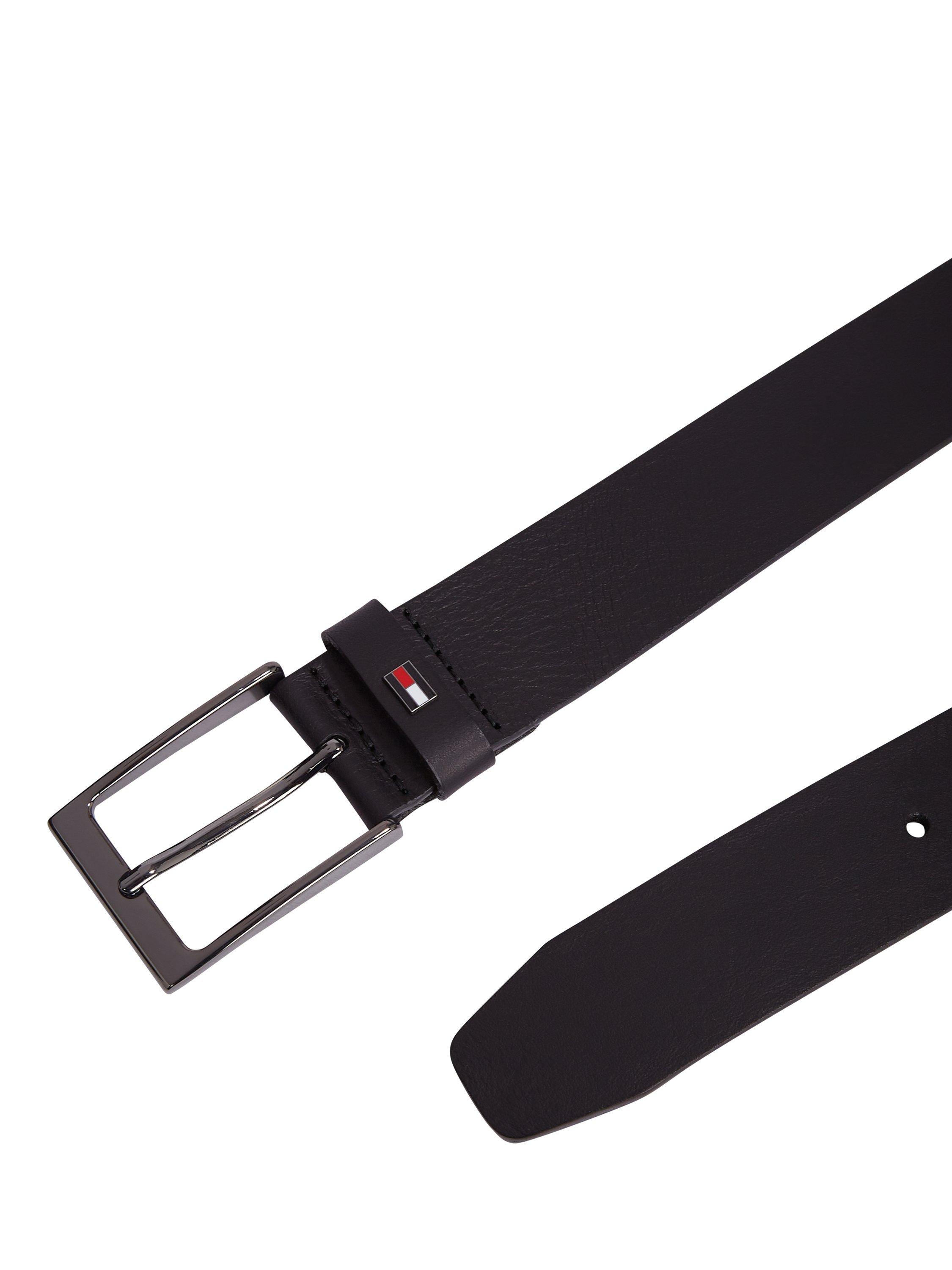Product image 2 of 4, which shows Tommy Hilfiger Leather Belt, Black, 31