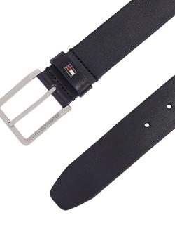 Tommy Hilfiger Oliver Leather Belt, Space Blue - view 2, Space Blue