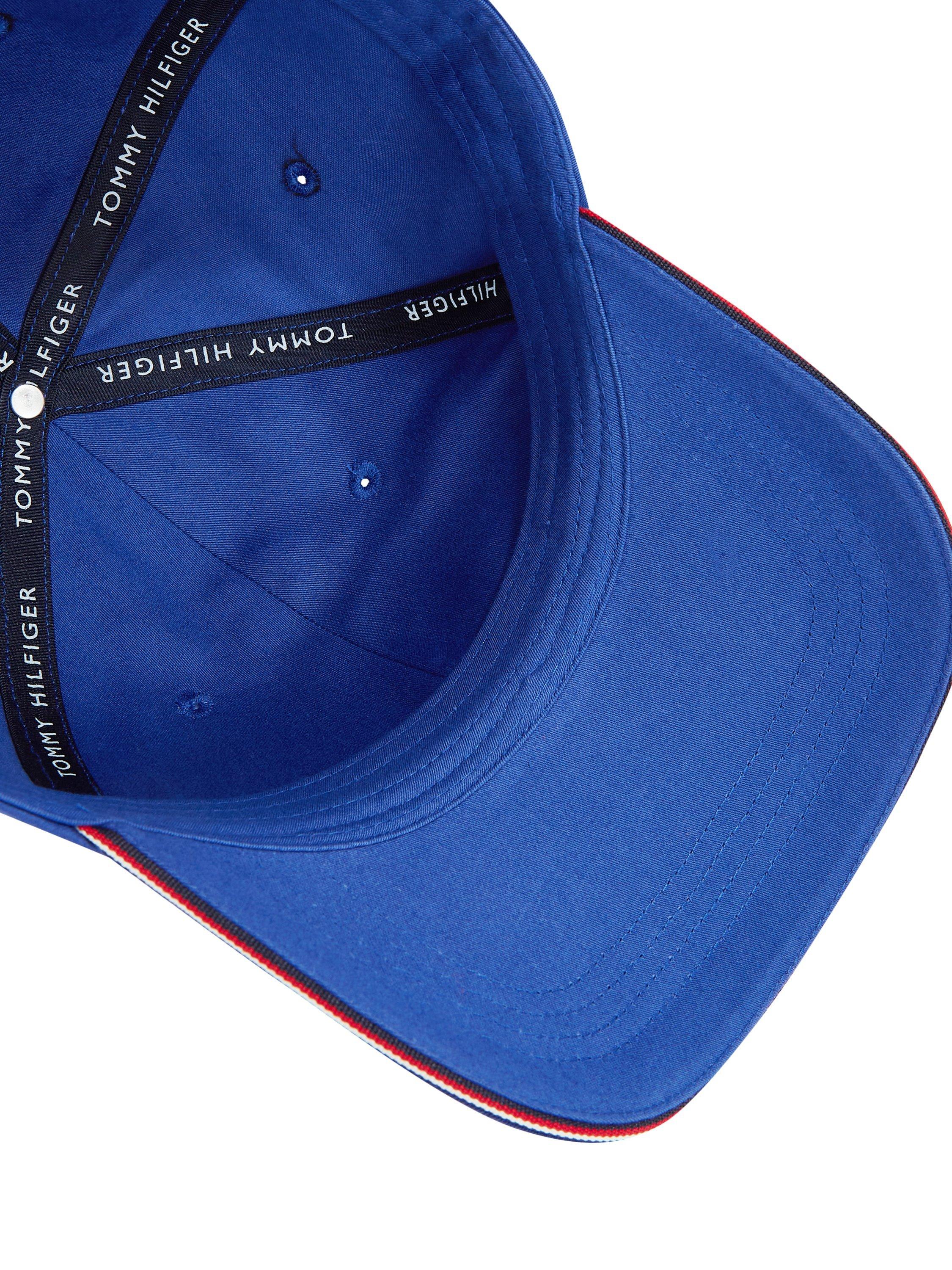 Product image 3 of 4, which shows Tommy Hilfiger Corporate Cotton Logo Baseball Cap, Wedge Blue, One Size