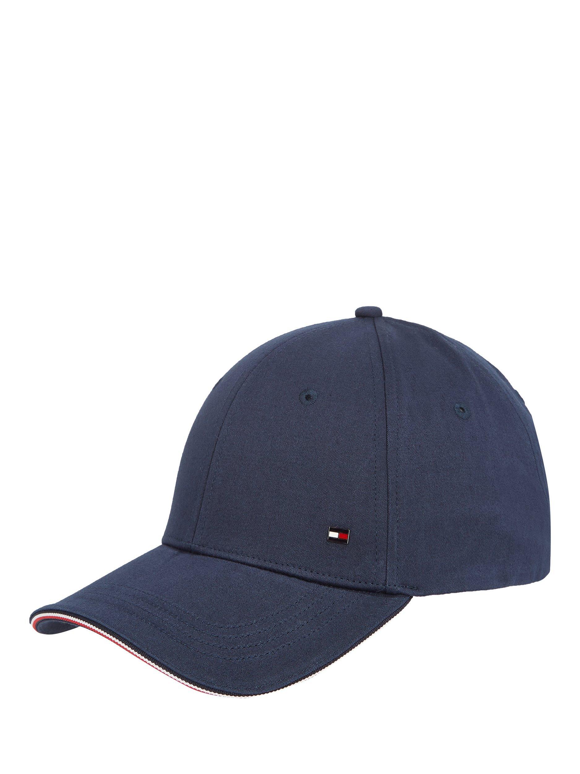 Product image 1 of 6, which shows Tommy Hilfiger Corporate Cotton Logo Baseball Cap, Military Denim, One Size