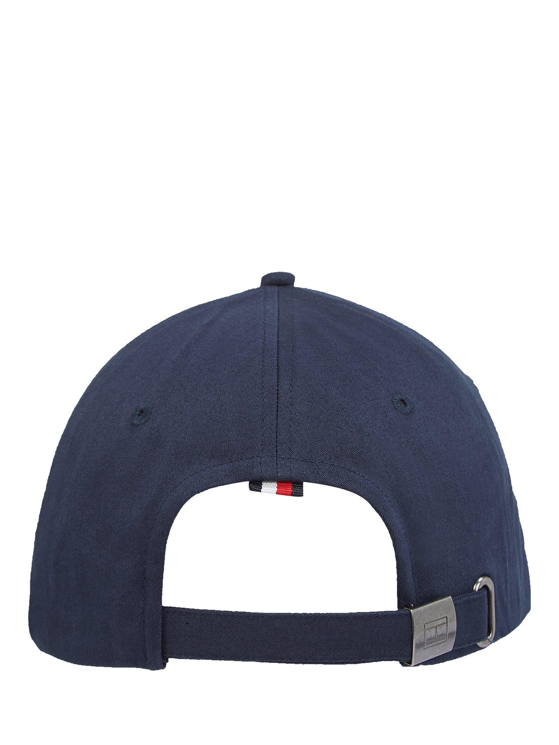 Product image 2 of 6, which shows Tommy Hilfiger Corporate Cotton Logo Baseball Cap, Military Denim, One Size