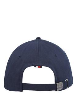 Tommy Hilfiger Corporate Cotton Logo Baseball Cap - view 2, Navy