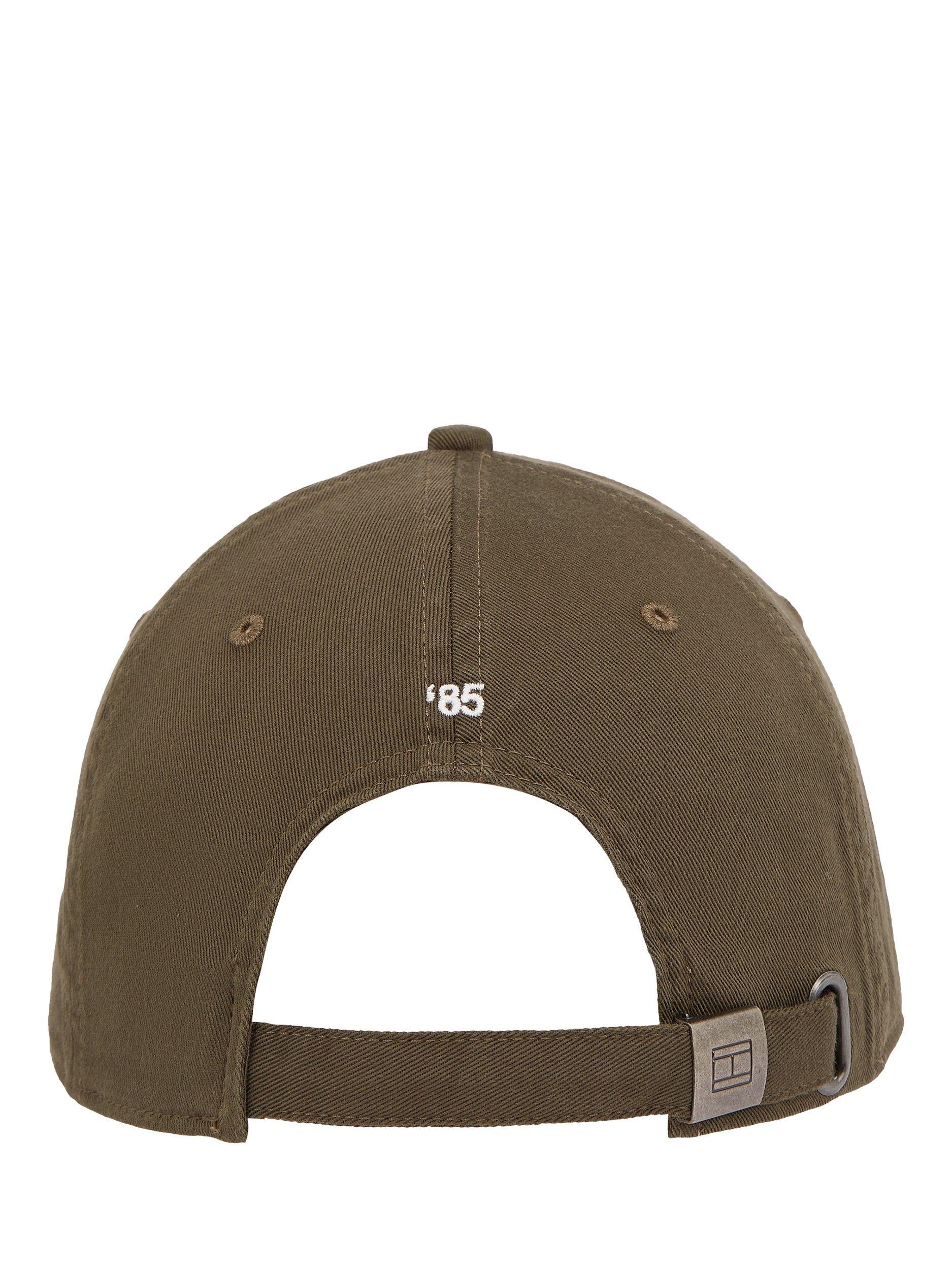 Product image 2 of 4, which shows Tommy Hilfiger Flag Logo Baseball Cap, Green, One Size