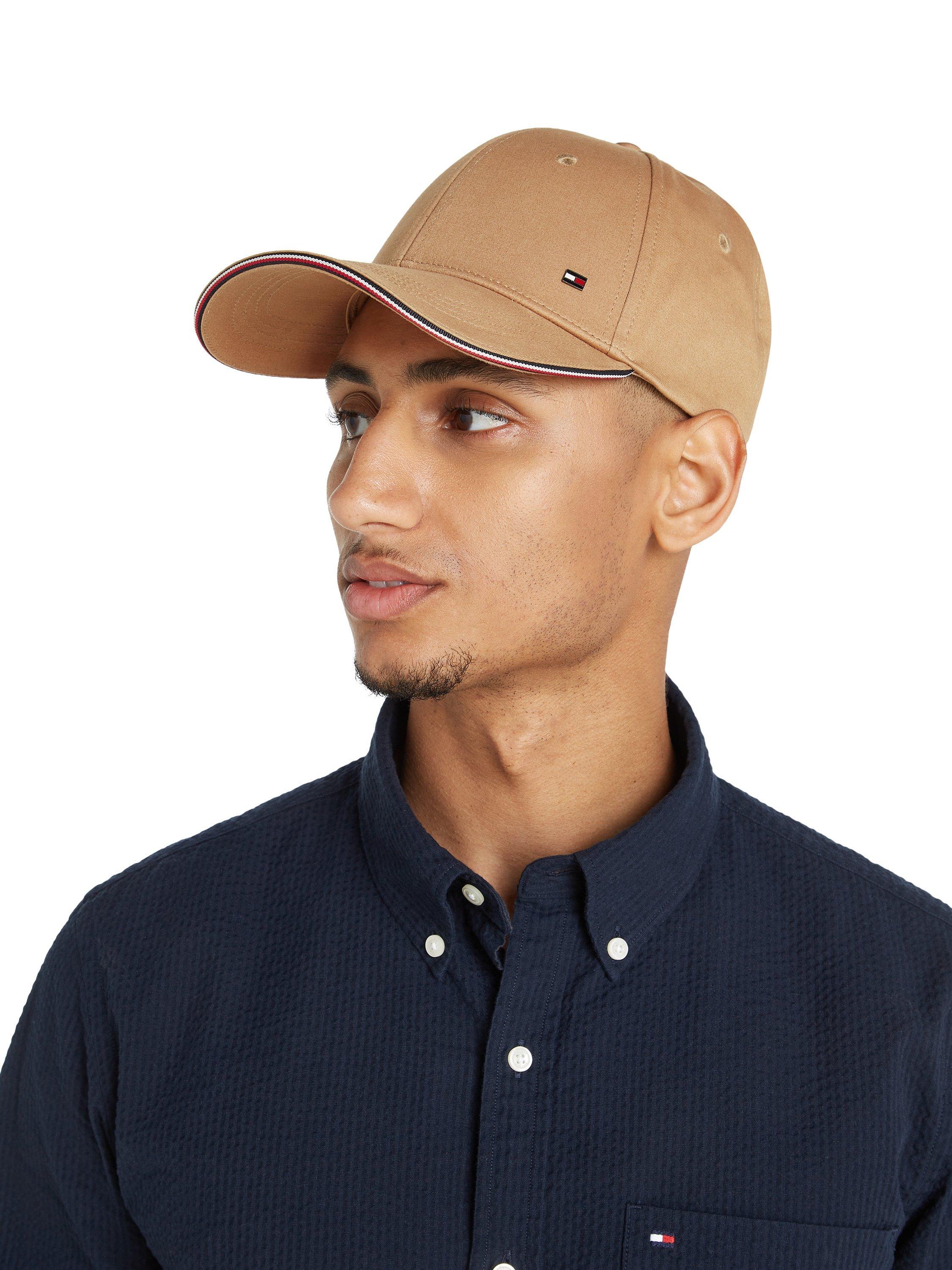 Product image 5 of 5, which shows Tommy Hilfiger Corporate Cotton Baseball Cap, Safari Canvas, One Size