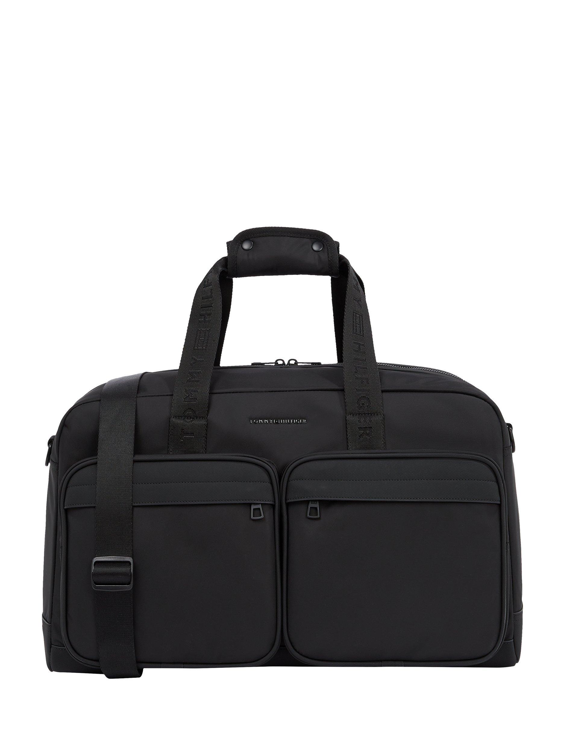 Product image 1 of 5, which shows Tommy Hilfiger Repreve Duffle Bag, Black
