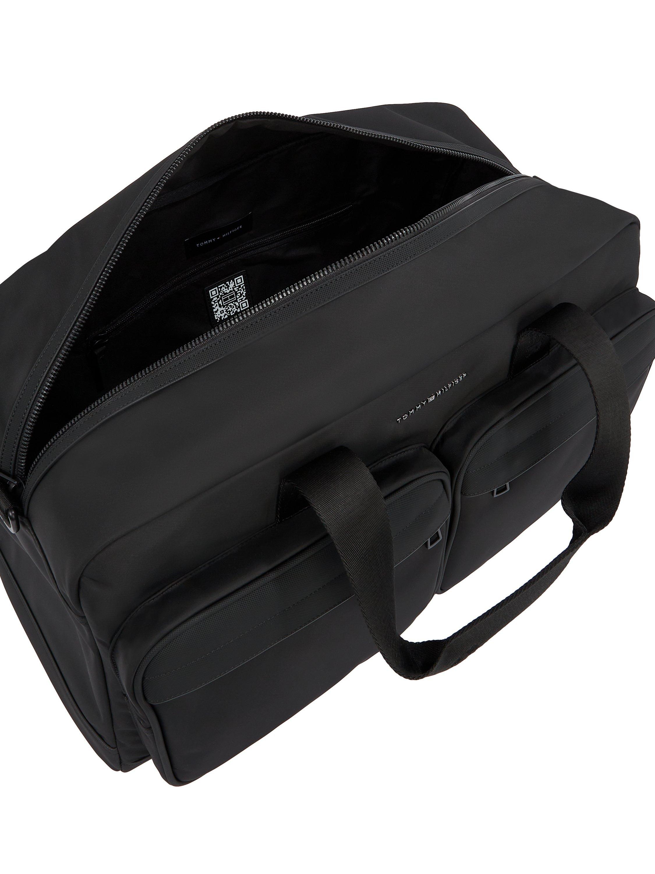 Product image 3 of 5, which shows Tommy Hilfiger Repreve Duffle Bag, Black