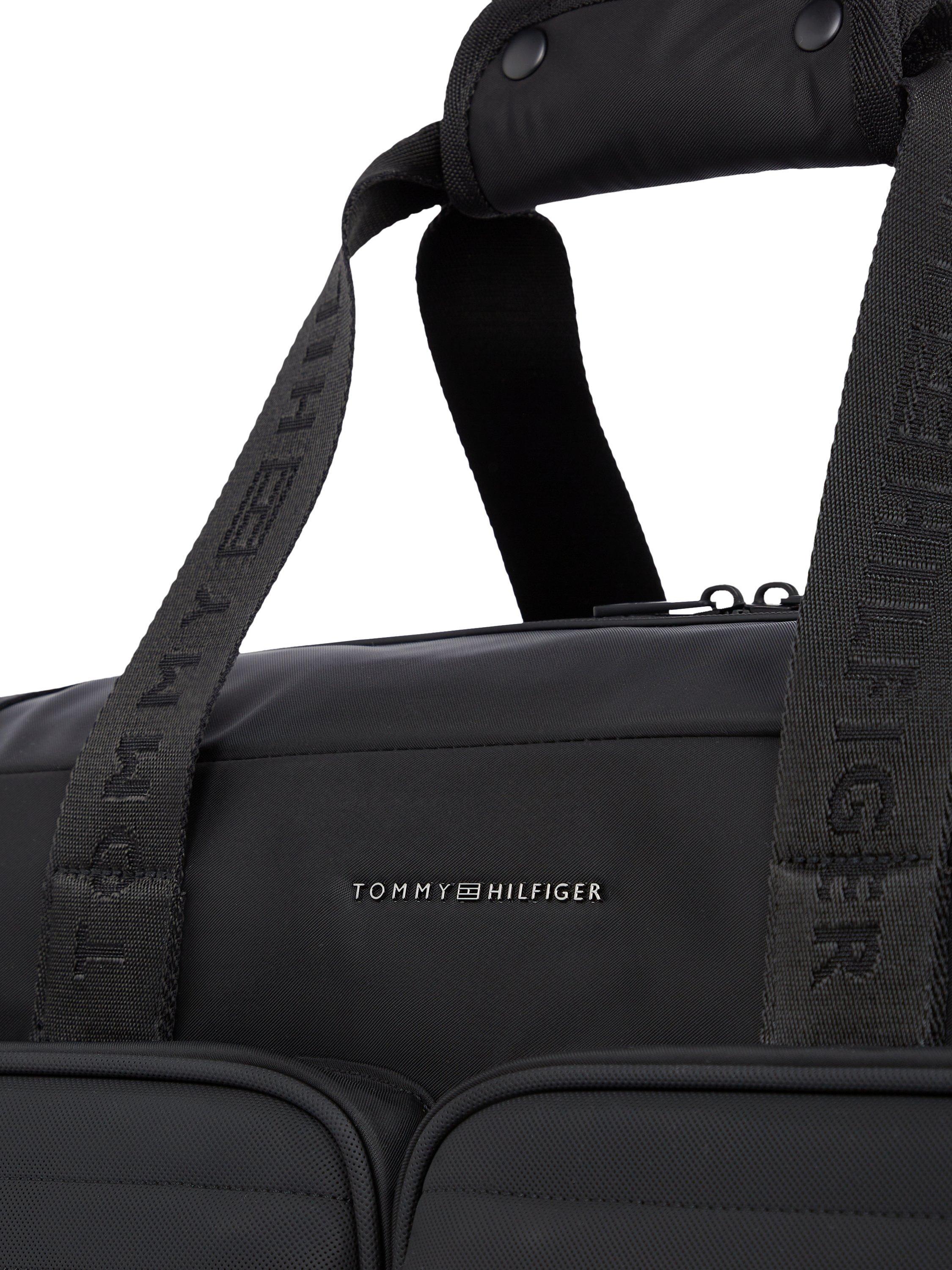 Product image 5 of 5, which shows Tommy Hilfiger Repreve Duffle Bag, Black