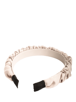 Bloom & Bay Elaine Ruched Headband - view 2, Cream