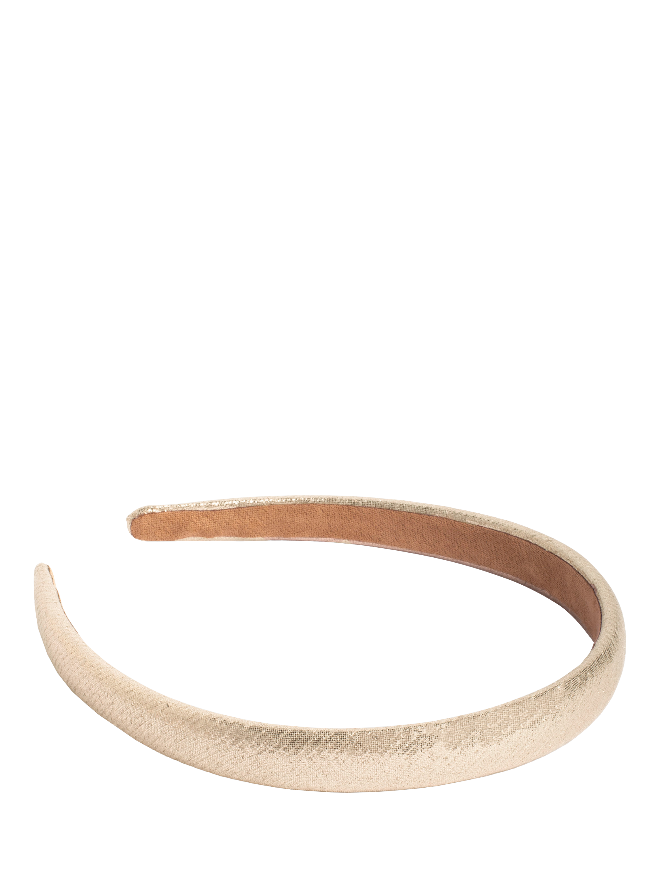 Product image 1 of 4, which shows Bloom & Bay Bethany Shimmer Headband, Gold, One Size