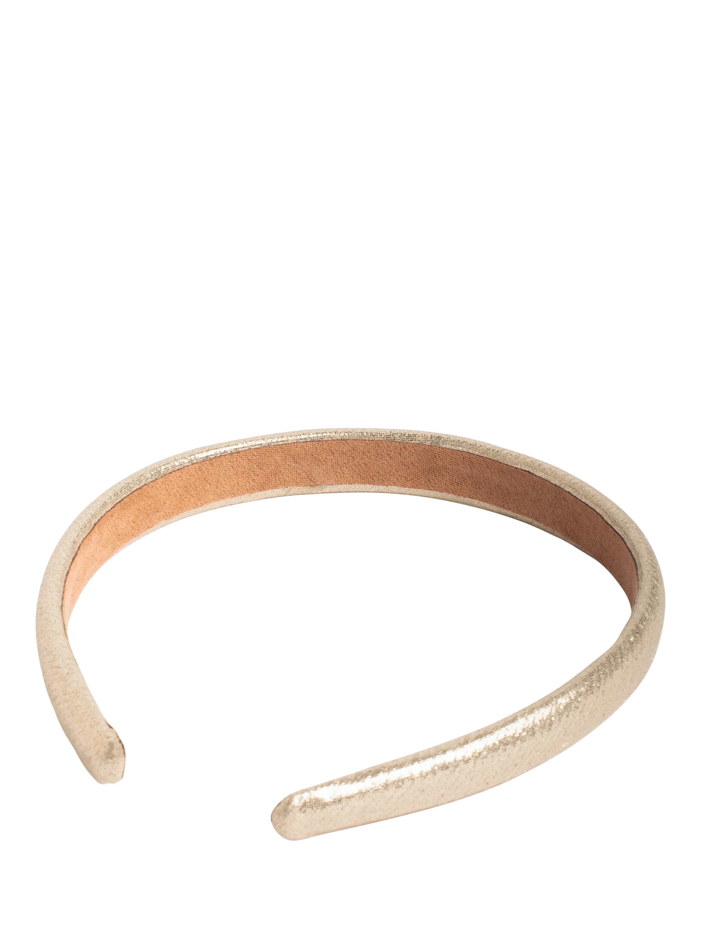 Product image 2 of 4, which shows Bloom & Bay Bethany Shimmer Headband, Gold, One Size
