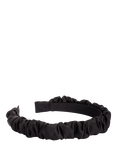 Bloom & Bay Elaine Ruched Headband, Black