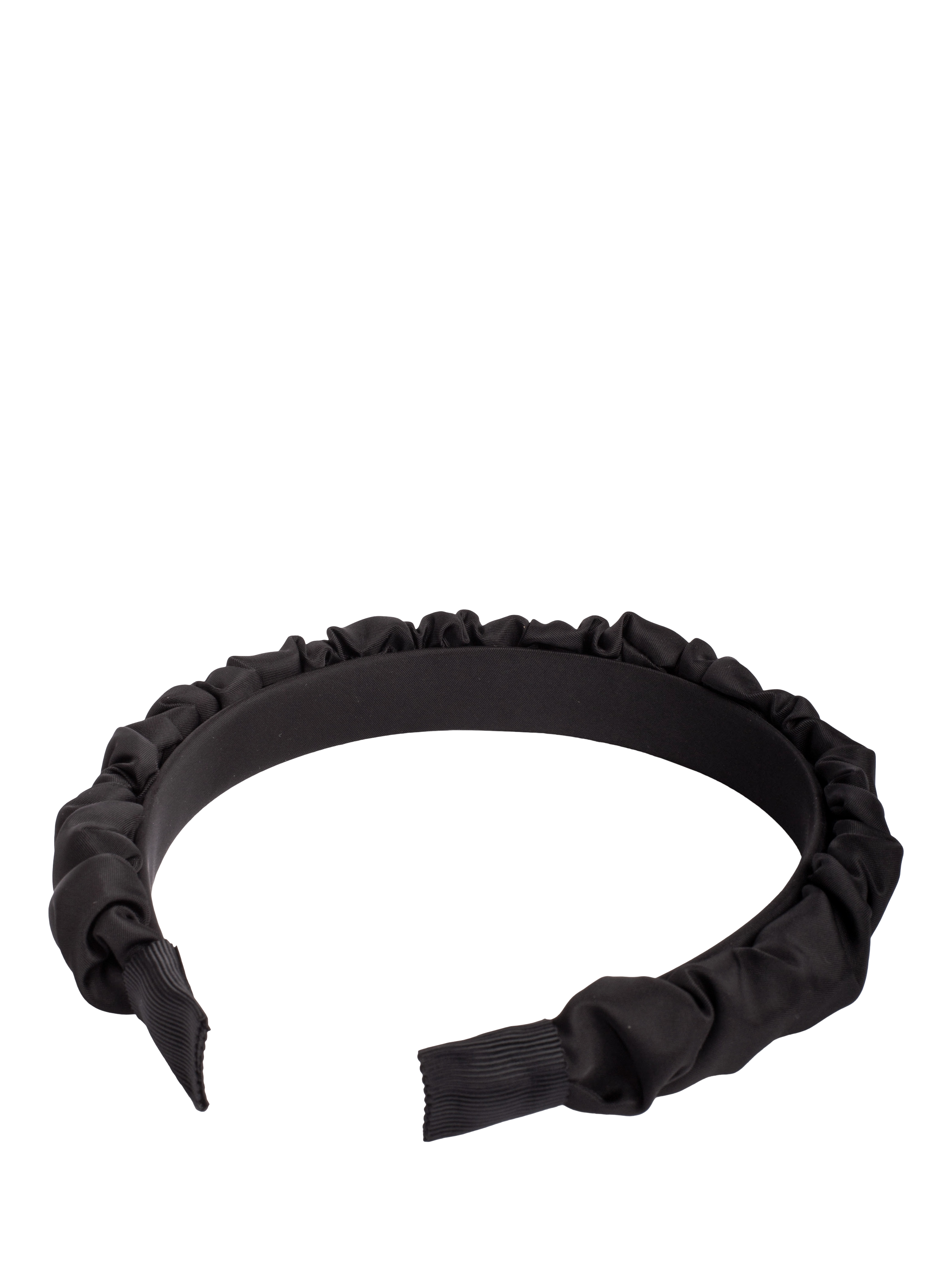 Product image 2 of 4, which shows Bloom & Bay Elaine Ruched Headband, Black