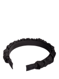 Bloom & Bay Elaine Ruched Headband, Black