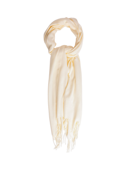 Bloom & Bay Capri Pashmina, White