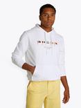 Tommy Hilfiger Multi Flag Relaxed Fit Hoodie, White/Multi