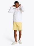 Tommy Hilfiger Multi Flag Relaxed Fit Hoodie, White/Multi