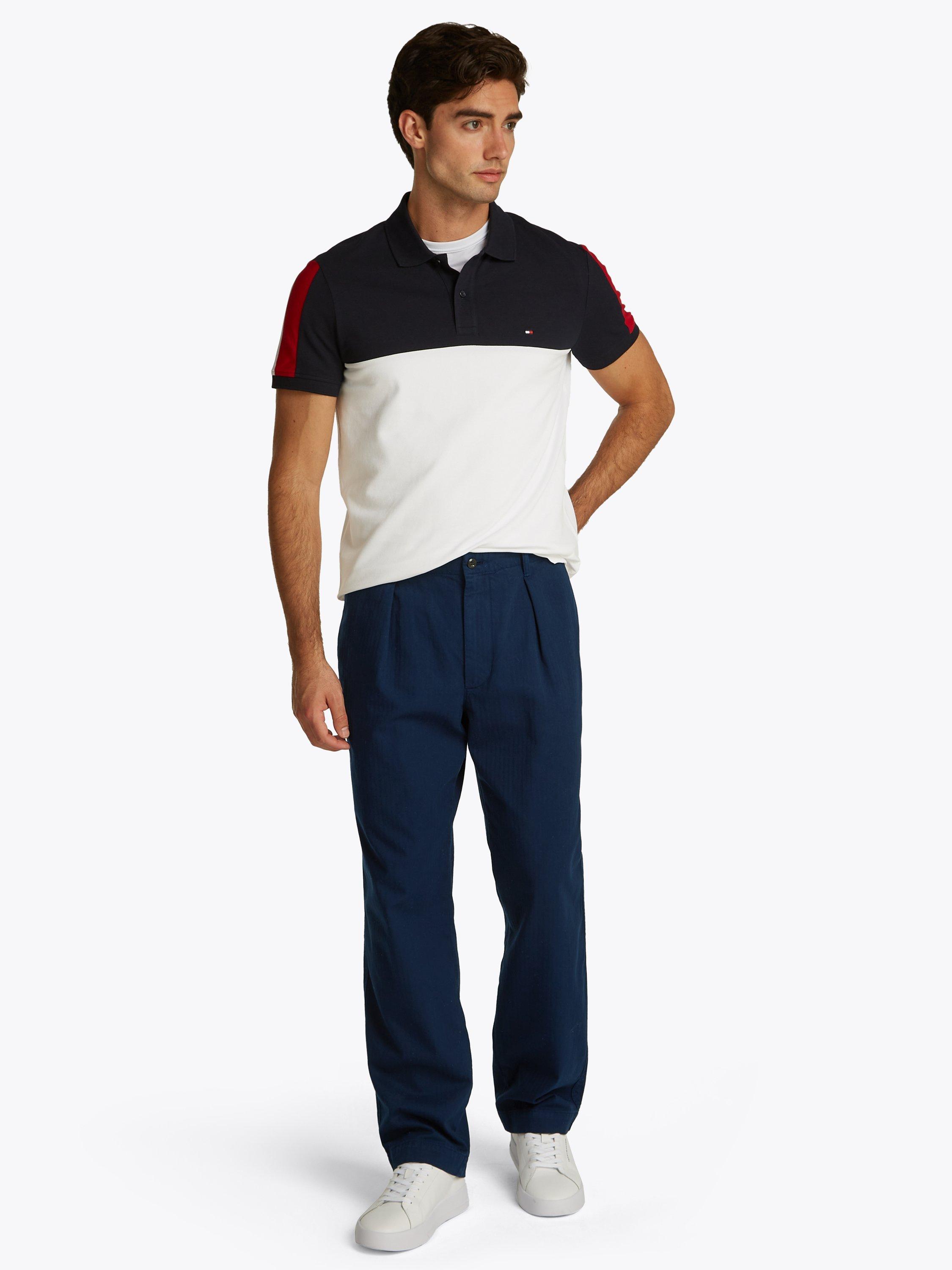 Product image 2 of 7, which shows Tommy Hilfiger Murray Wide Fit Chinos, Night Sky, 32S