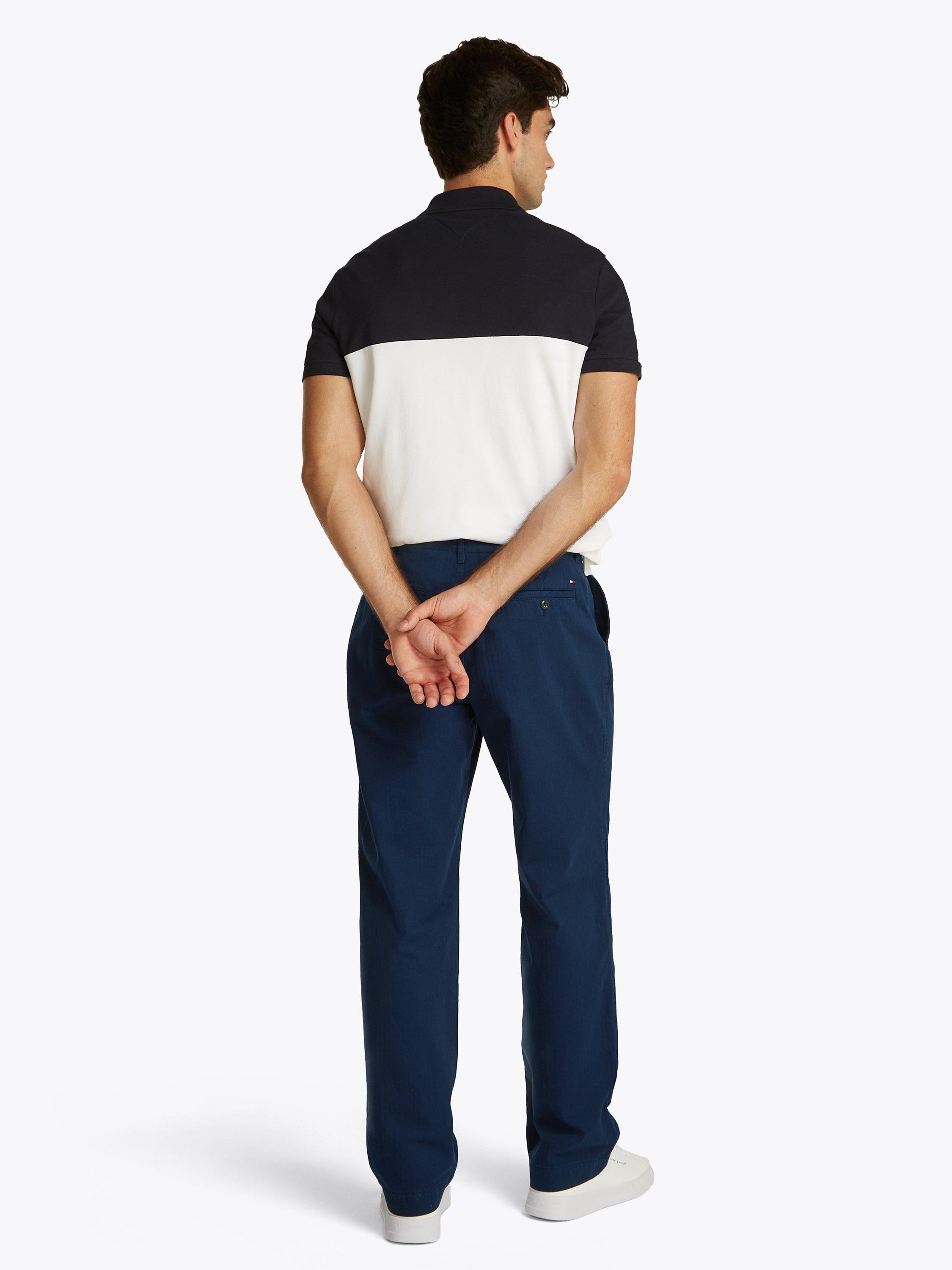Product image 3 of 7, which shows Tommy Hilfiger Murray Wide Fit Chinos, Night Sky, 32S