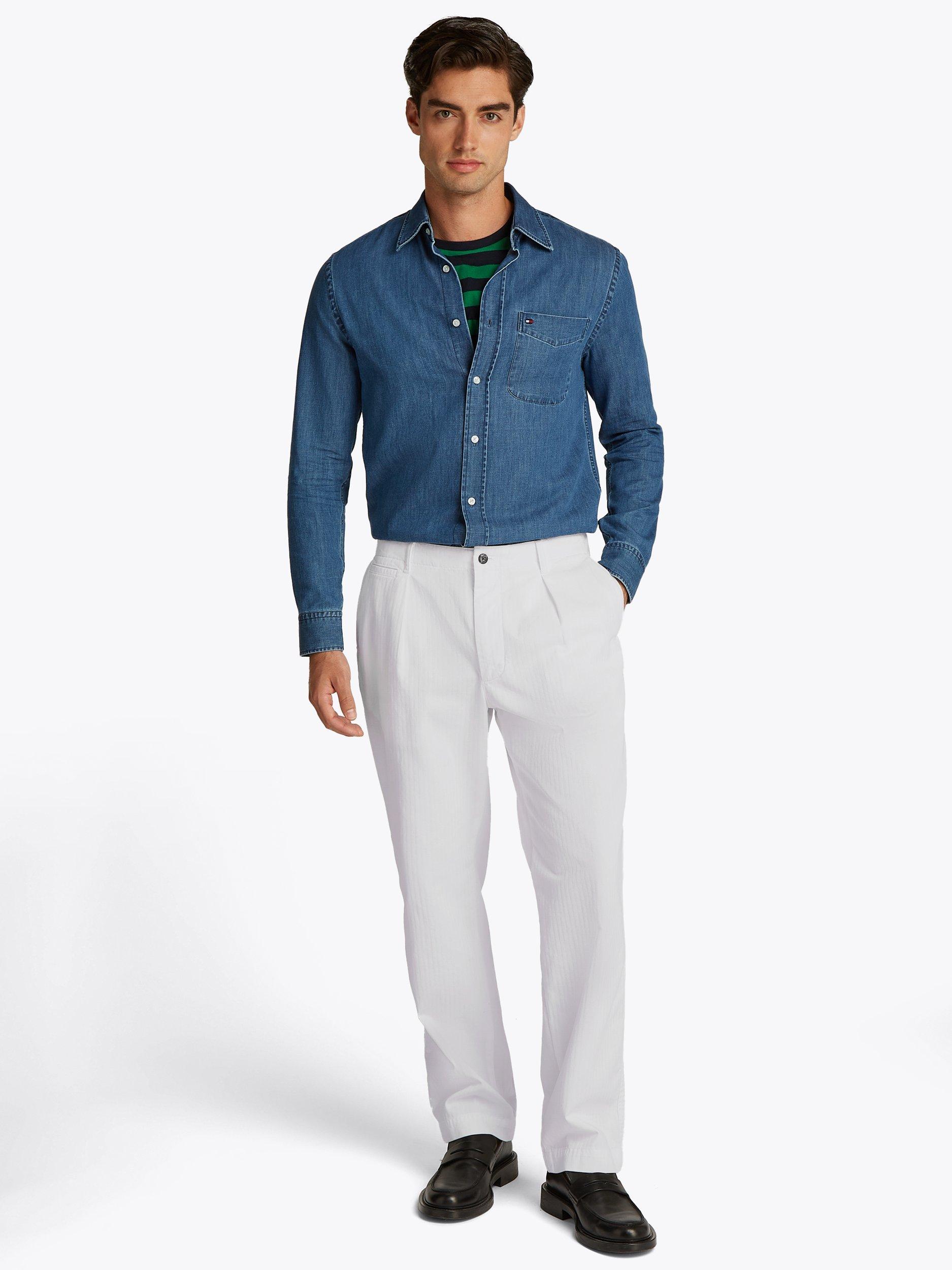 Product image 2 of 7, which shows Tommy Hilfiger Murray Tapered Chinos, Optic White, 32S