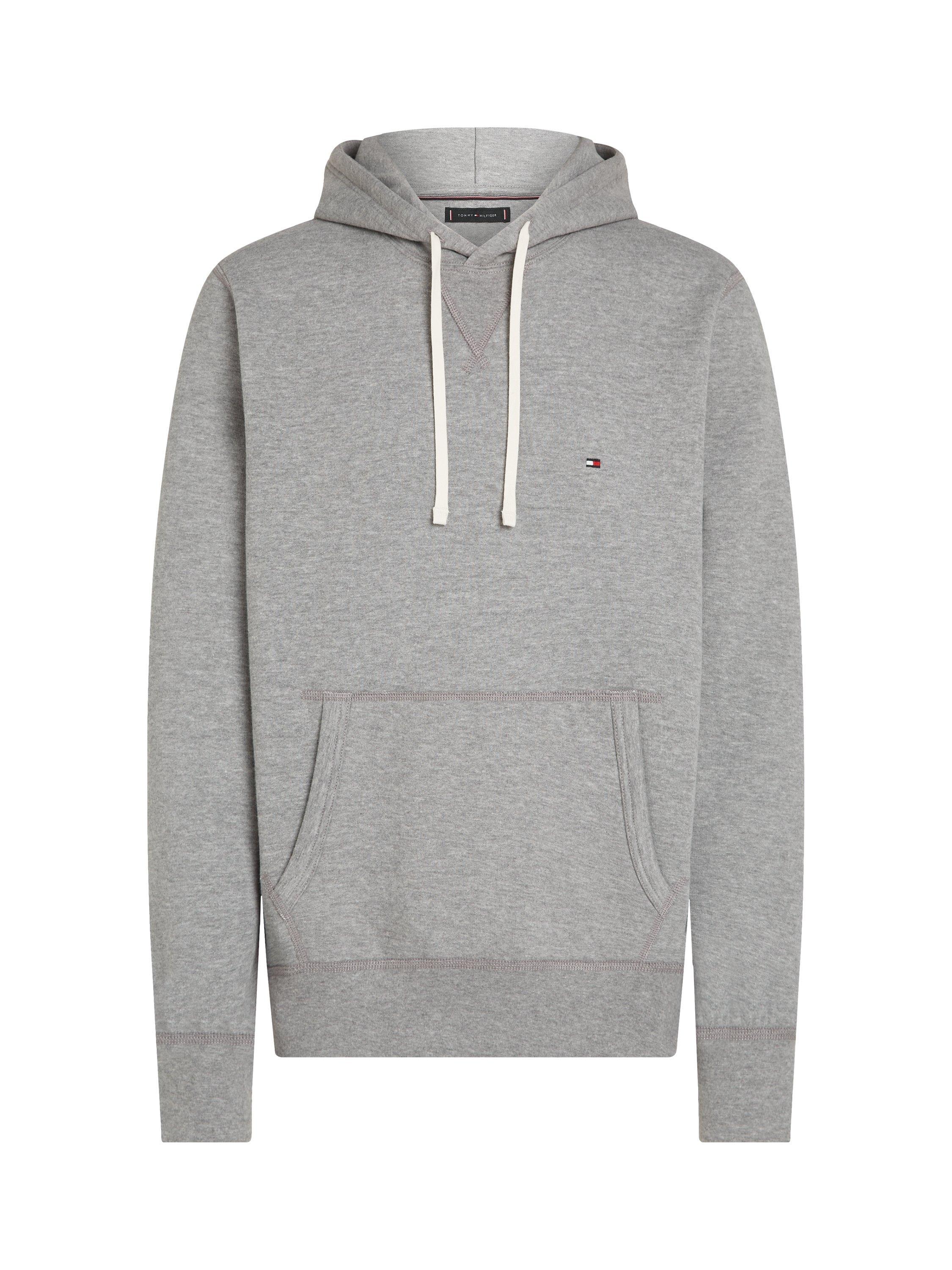 Product image 5 of 6, which shows Tommy Hilfiger Essential Fleece Hoodie, Medium Grey Heather, S