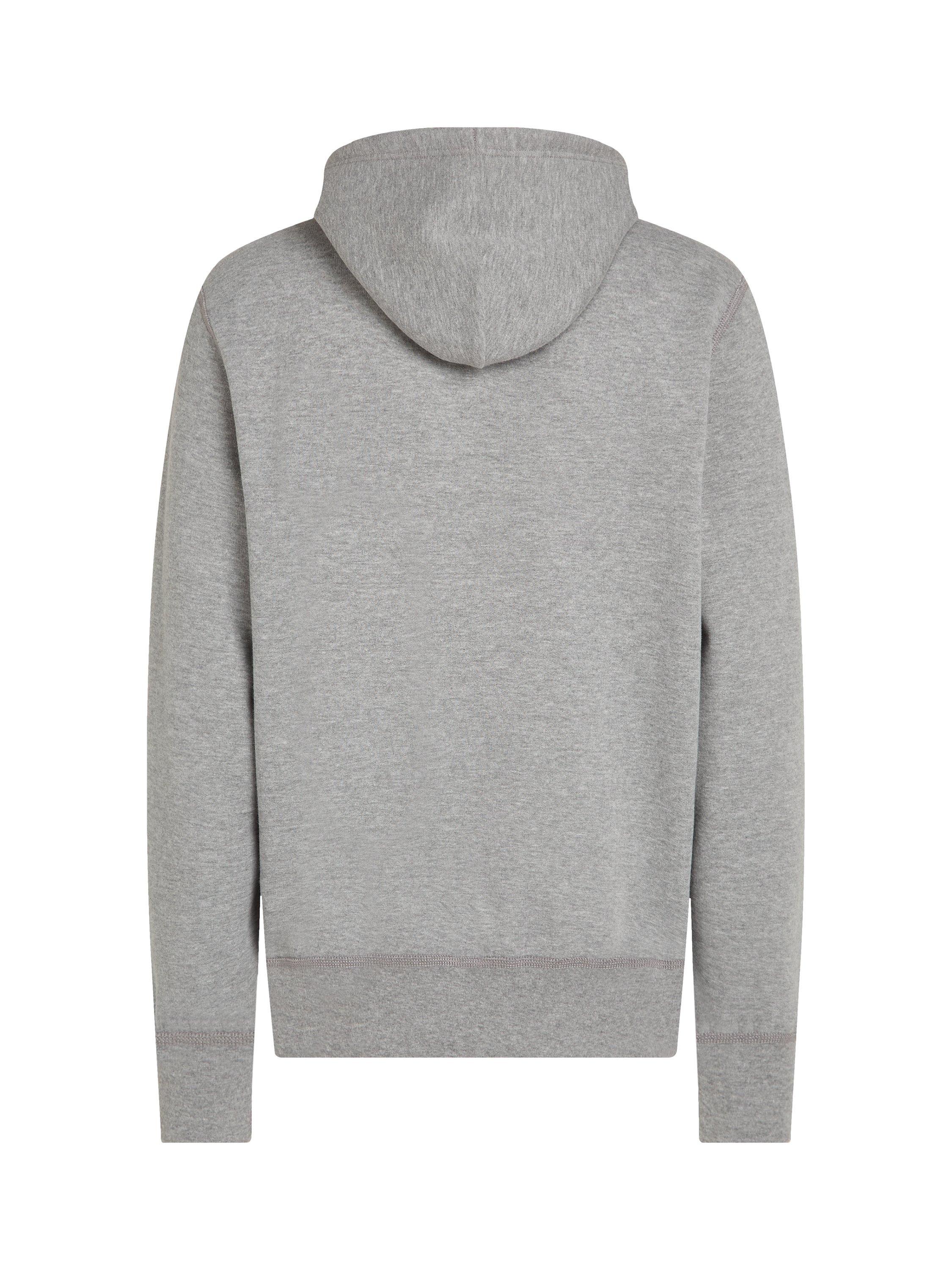 Product image 6 of 6, which shows Tommy Hilfiger Essential Fleece Hoodie, Medium Grey Heather, S