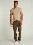 Tommy Hilfiger Slim Fit Stretch T-Shirt, Sandalwood