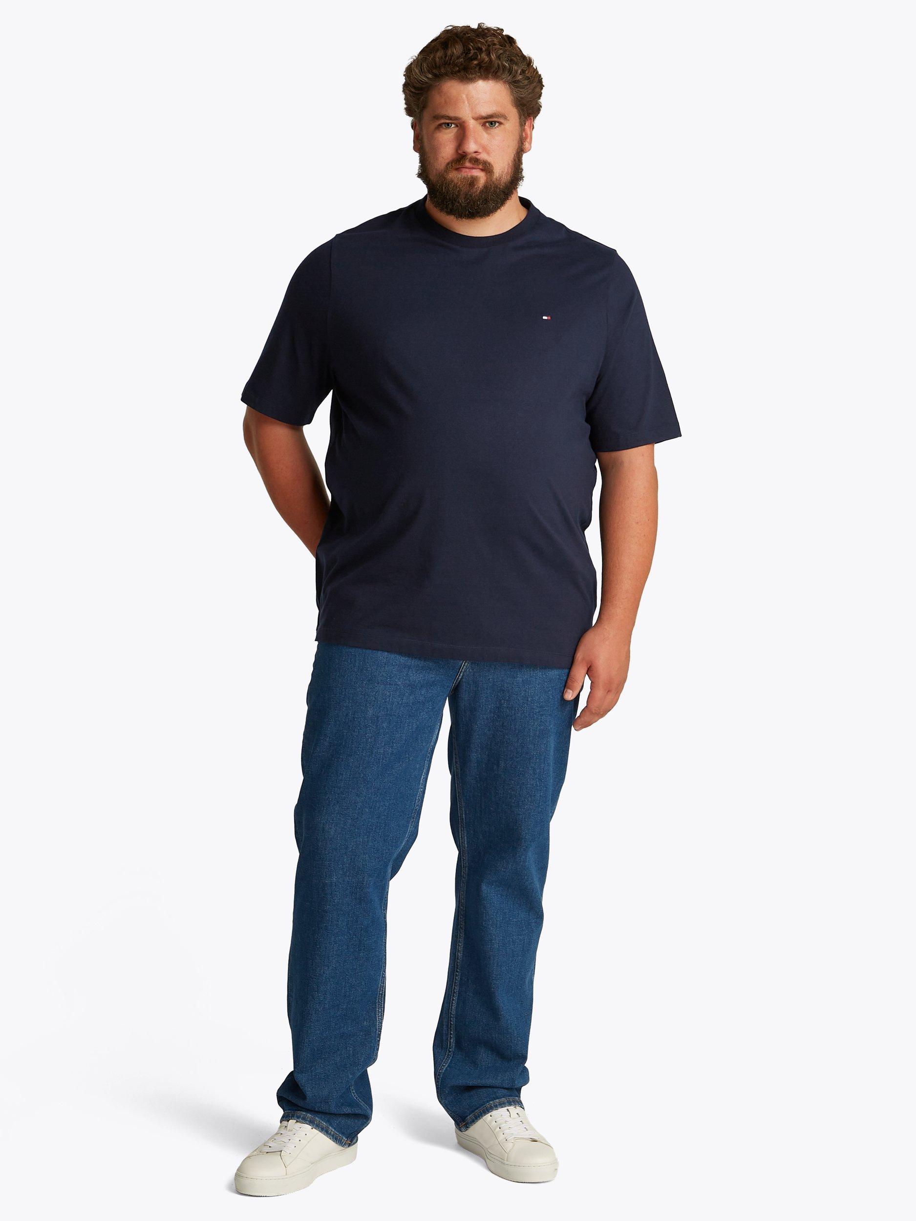 Product image 2 of 7, which shows Tommy Hilfiger Essential Cotton Regular Fit Short Sleeve T-Shirt, Desert Sky, XXXL