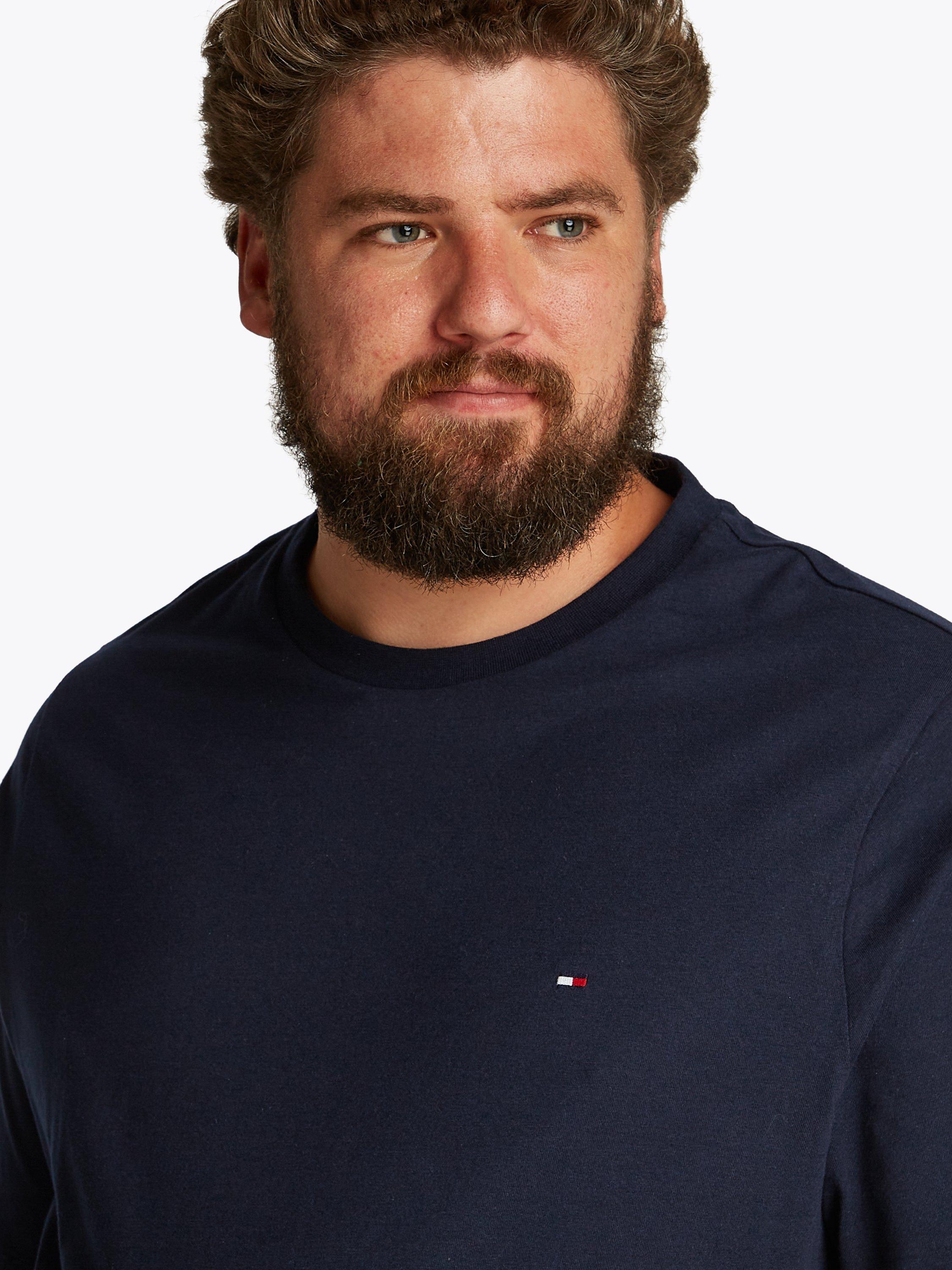 Product image 4 of 7, which shows Tommy Hilfiger Essential Cotton Regular Fit Short Sleeve T-Shirt, Desert Sky, XXXL