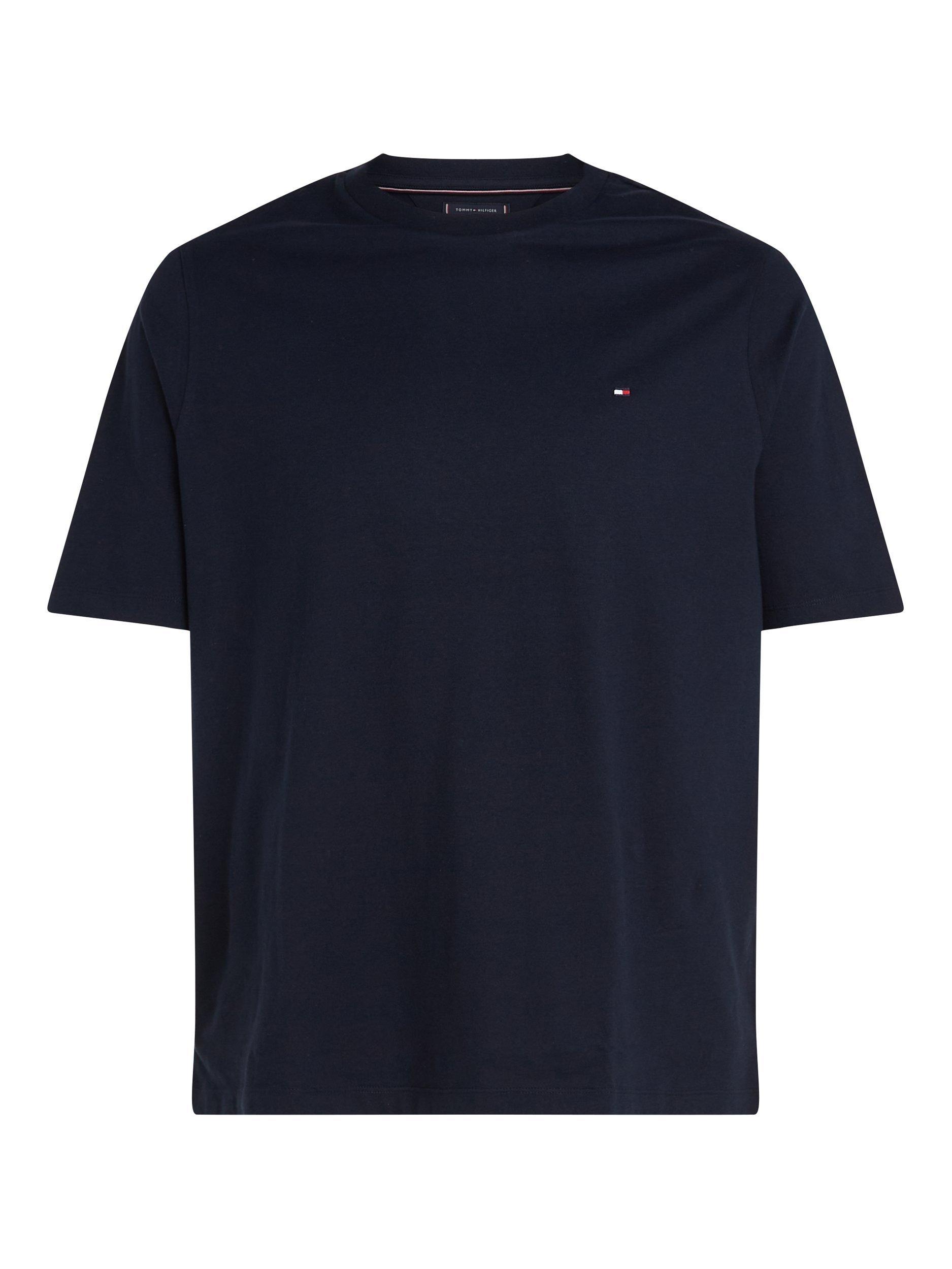 Product image 5 of 7, which shows Tommy Hilfiger Essential Cotton Regular Fit Short Sleeve T-Shirt, Desert Sky, XXXL