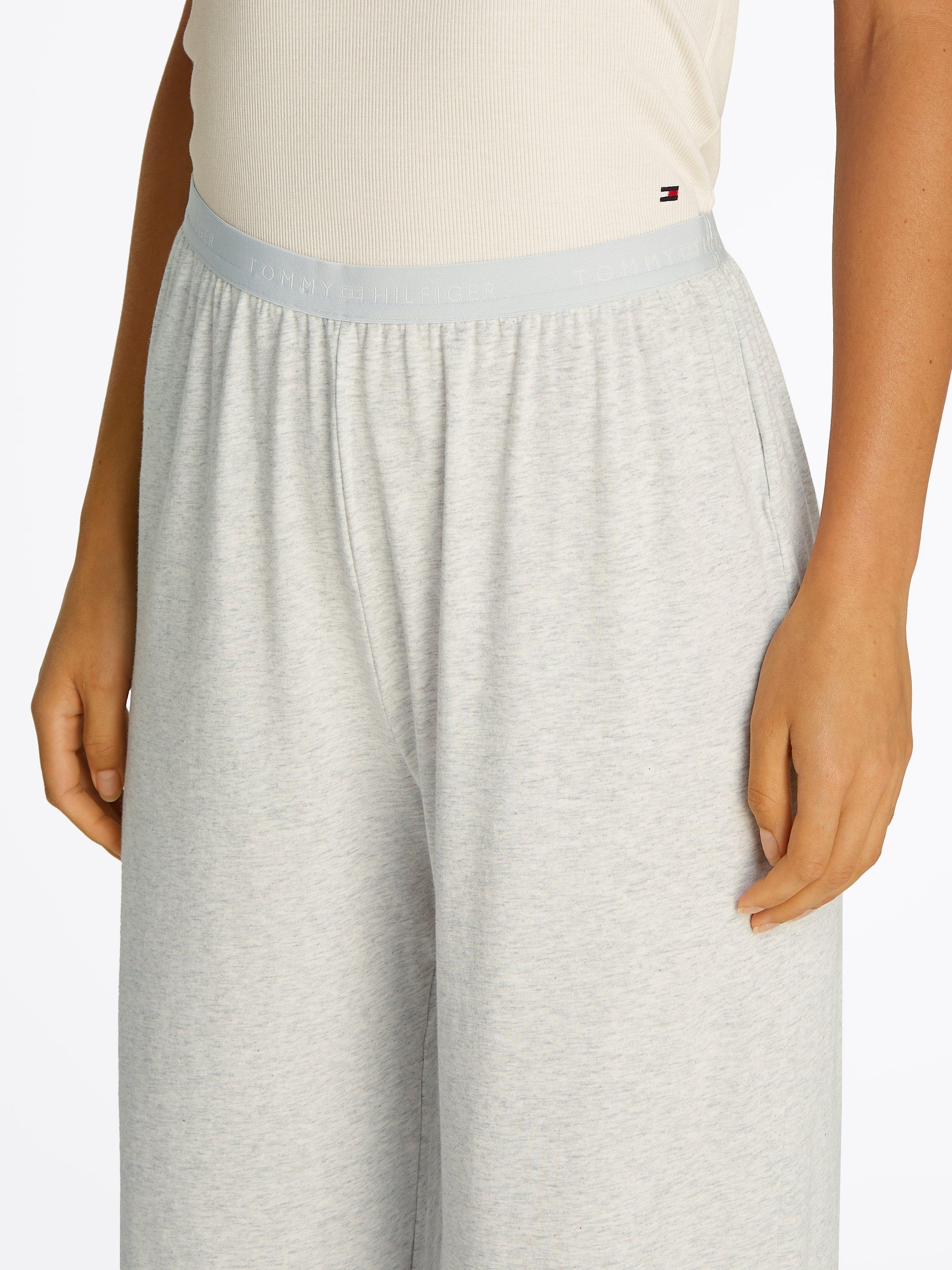 Product image 4 of 5, which shows Tommy Hilfiger Pyjama Trousers, Grey Heather, XS