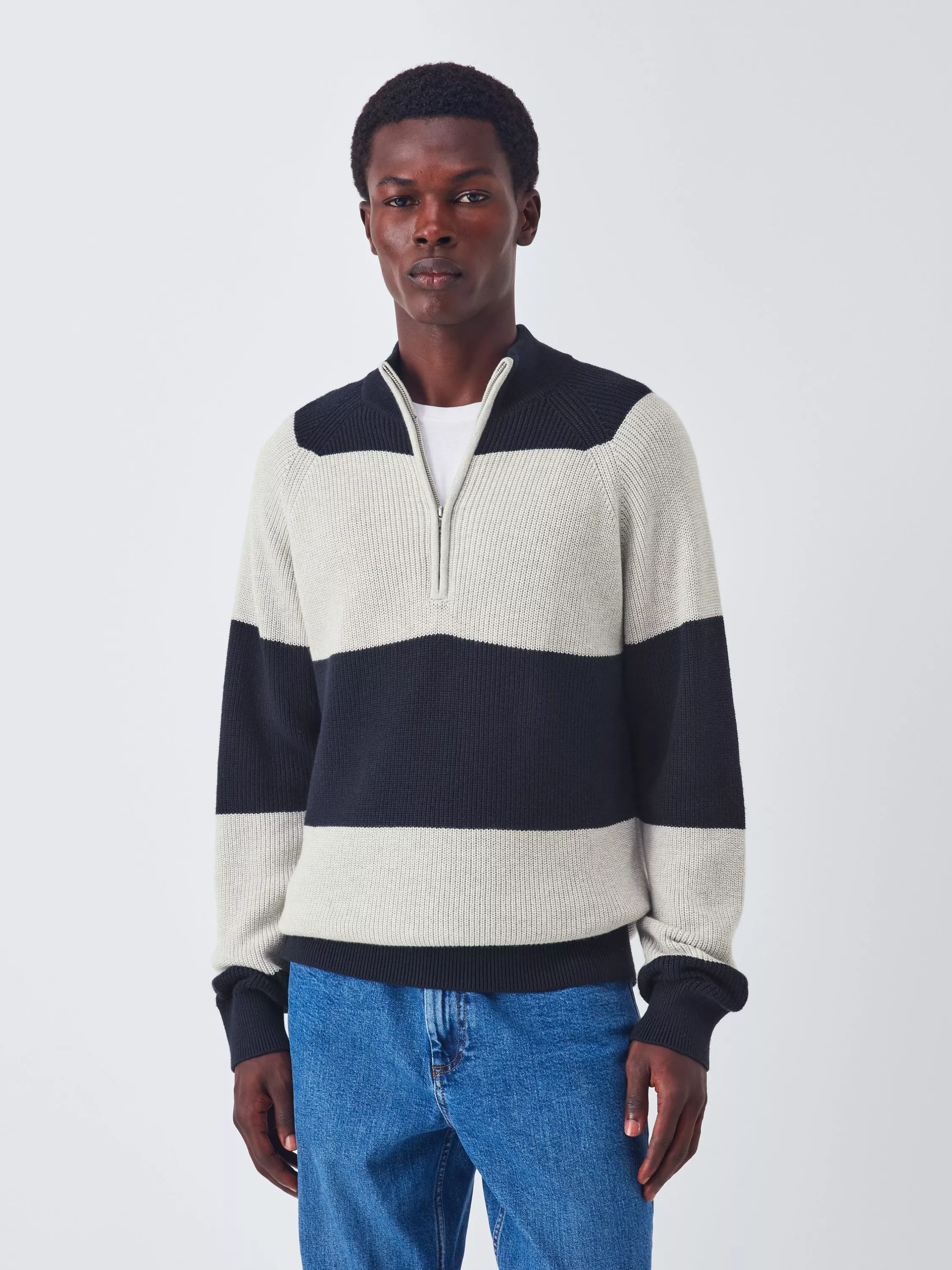 Navy John Lewis Cashmere Sale John Lewis Cotton With Cashmere Half