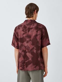 Kin Patterned Shirt - view 2, Bitter Chocolate