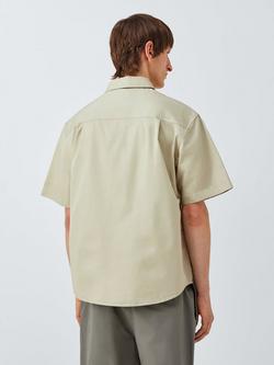 Kin Utility Shirt - view 2, Abbey Stone