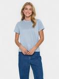 Saint Tropez Haga Sparkle Jersey T-Shirt, Blue