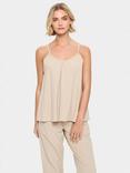 Saint Tropez Zalinda Strappy Top, Plaza Taupe