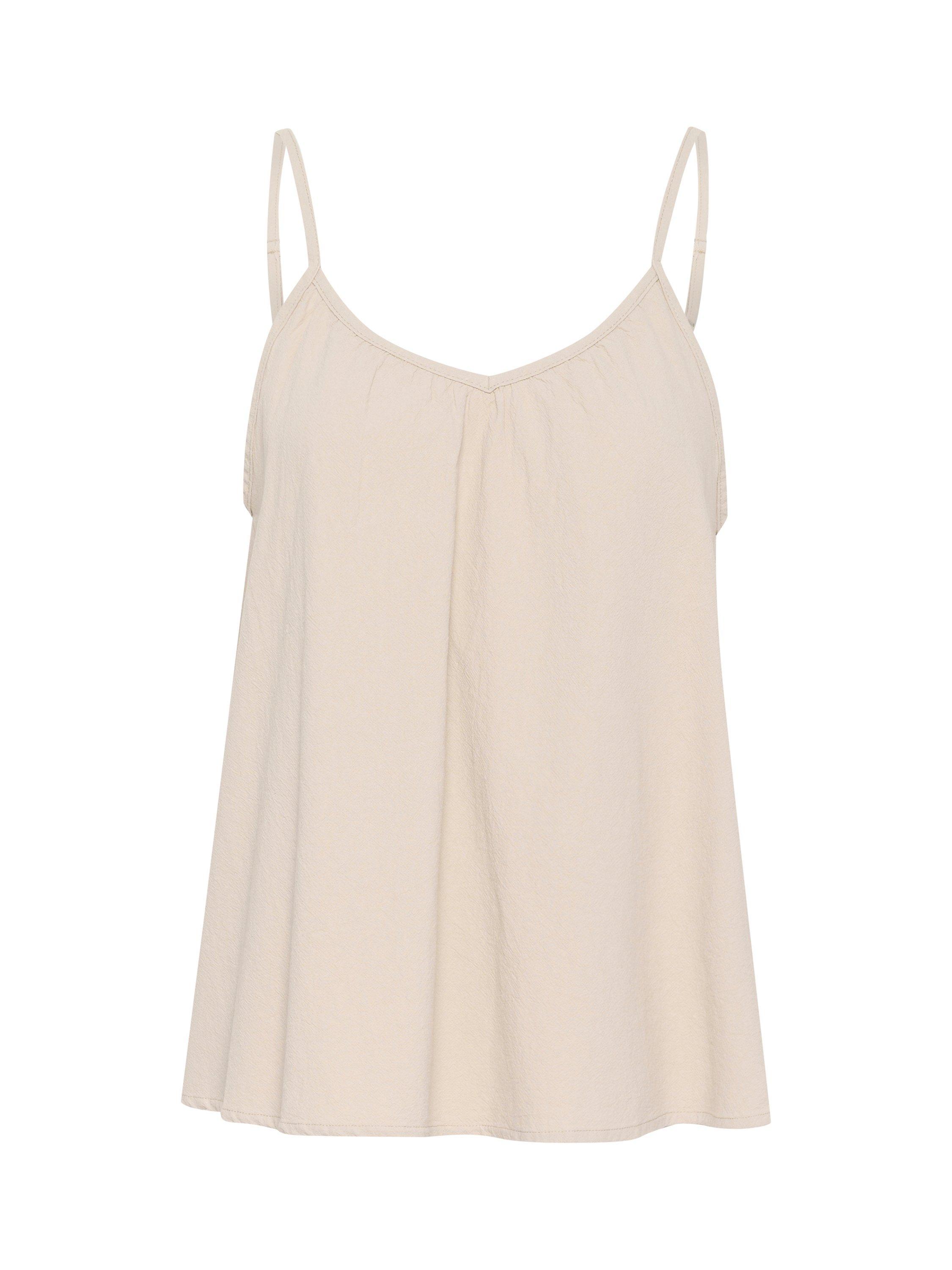 Product image 5 of 6, which shows Saint Tropez Zalinda Strappy Top, Plaza Taupe, XS