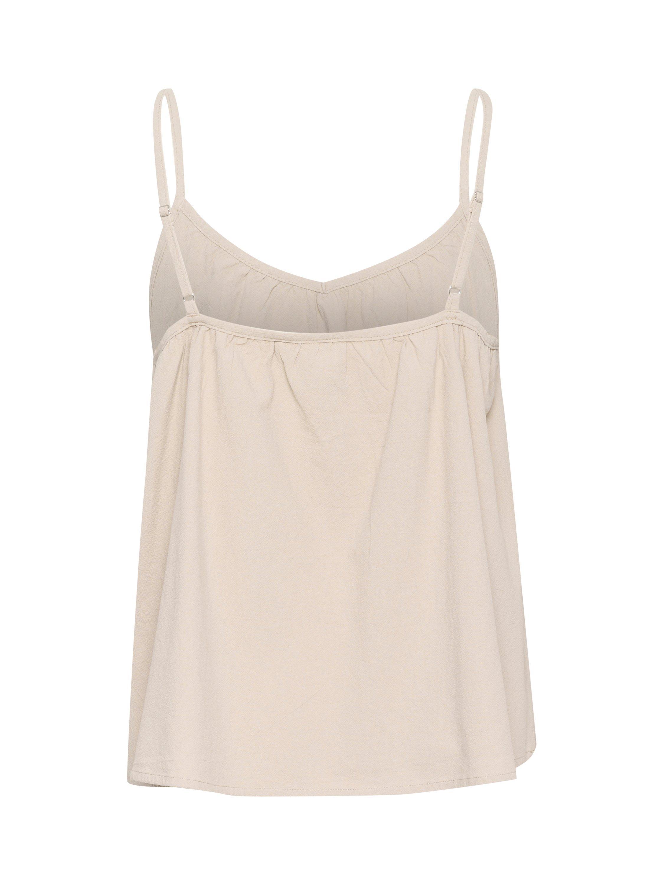 Product image 6 of 6, which shows Saint Tropez Zalinda Strappy Top, Plaza Taupe, XS