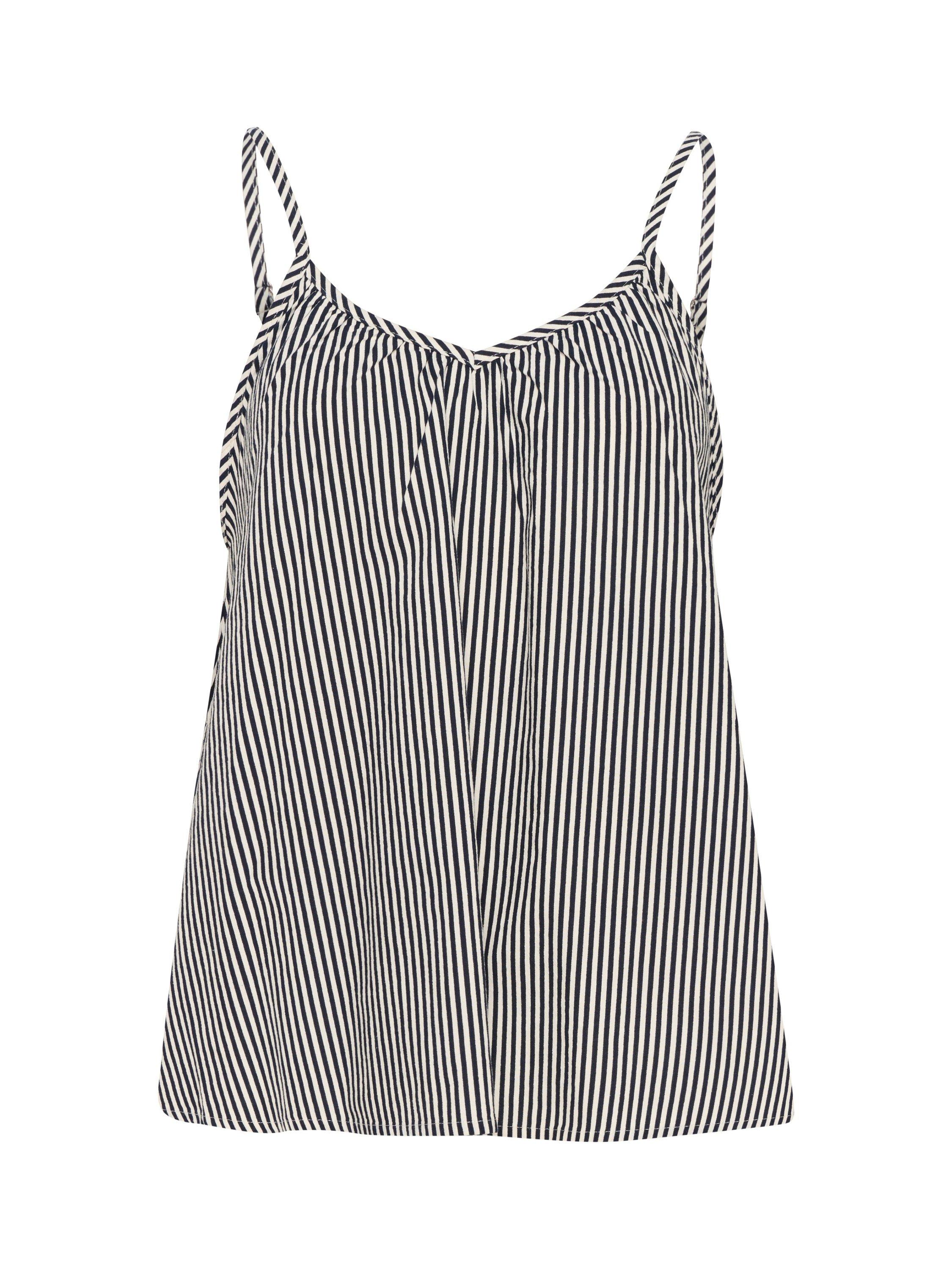 Product image 5 of 6, which shows Saint Tropez Zalinda Stripe Strappy Top, Multi, XS