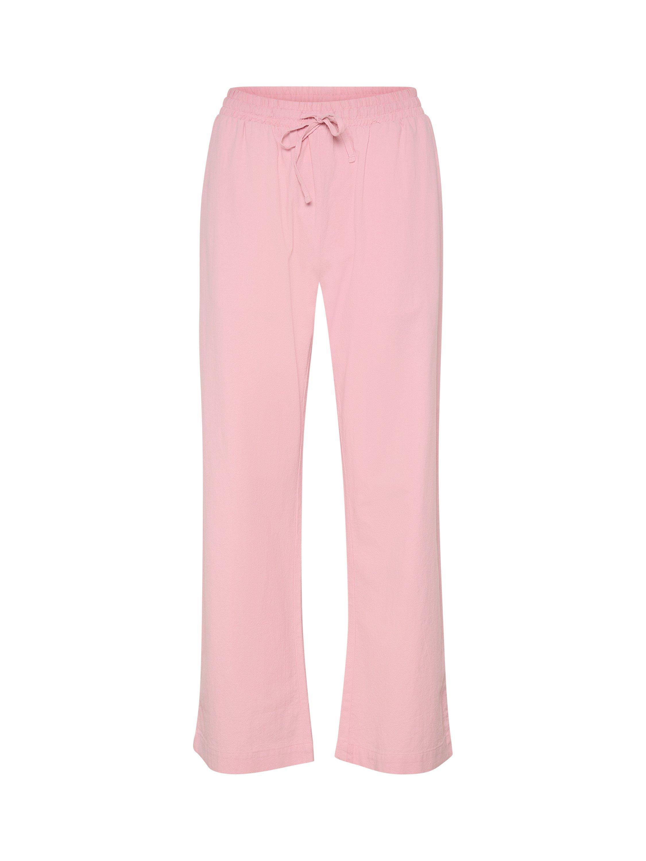 Product image 5 of 6, which shows Saint Tropez Zalinda High Waist Trousers, Pink Nectar, XS