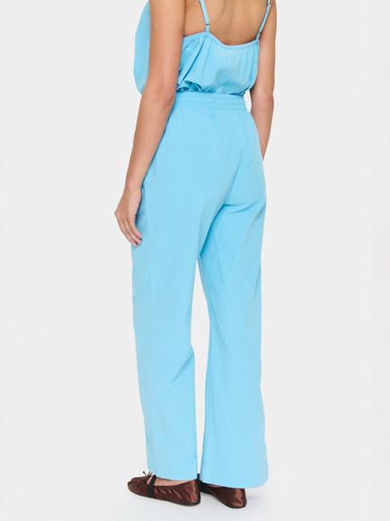 Saint Tropez Zalinda High Waist Trousers - view 2, Ethereal Blue