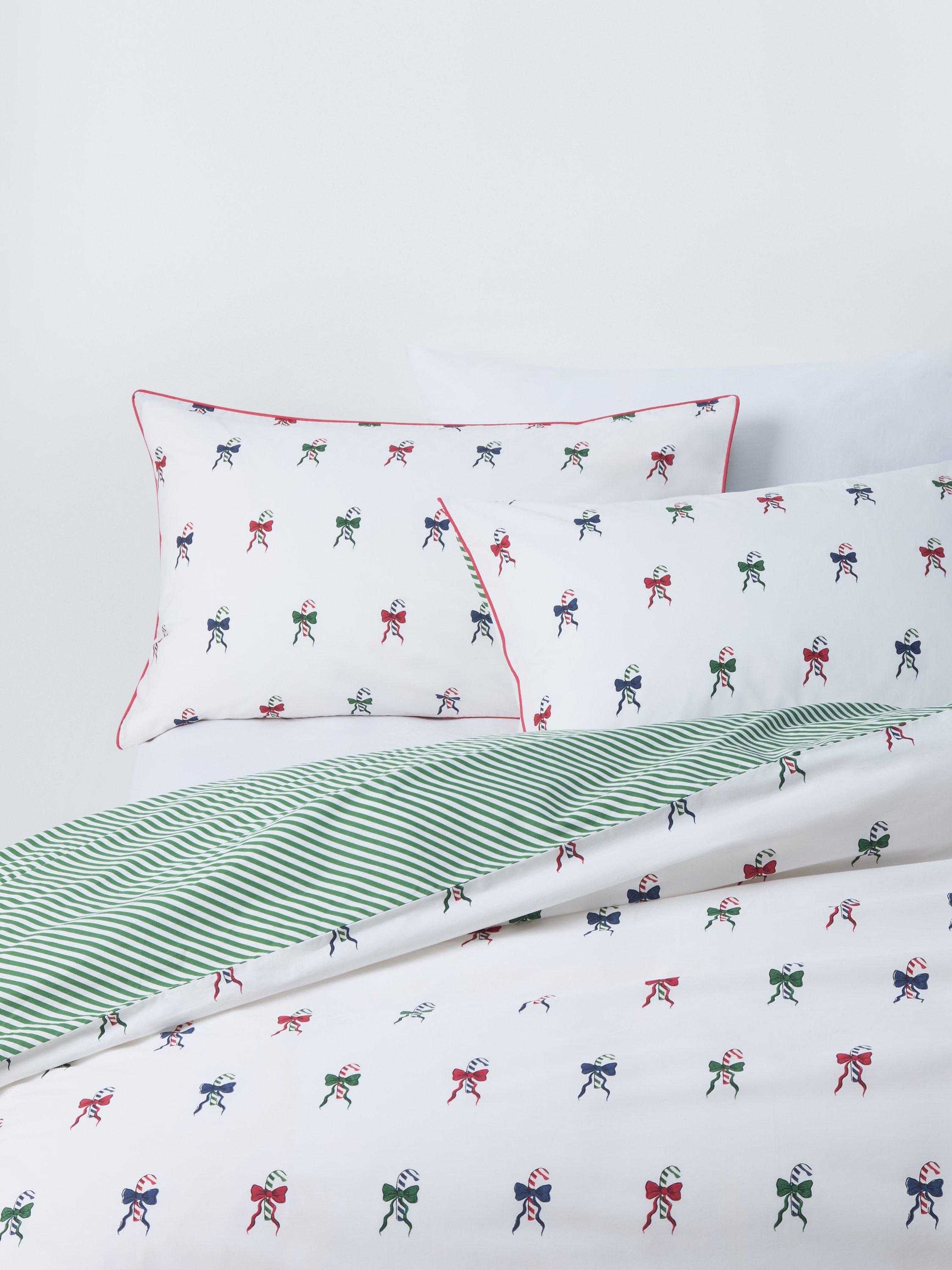 John Lewis Candy Cane Duvet Cover Set