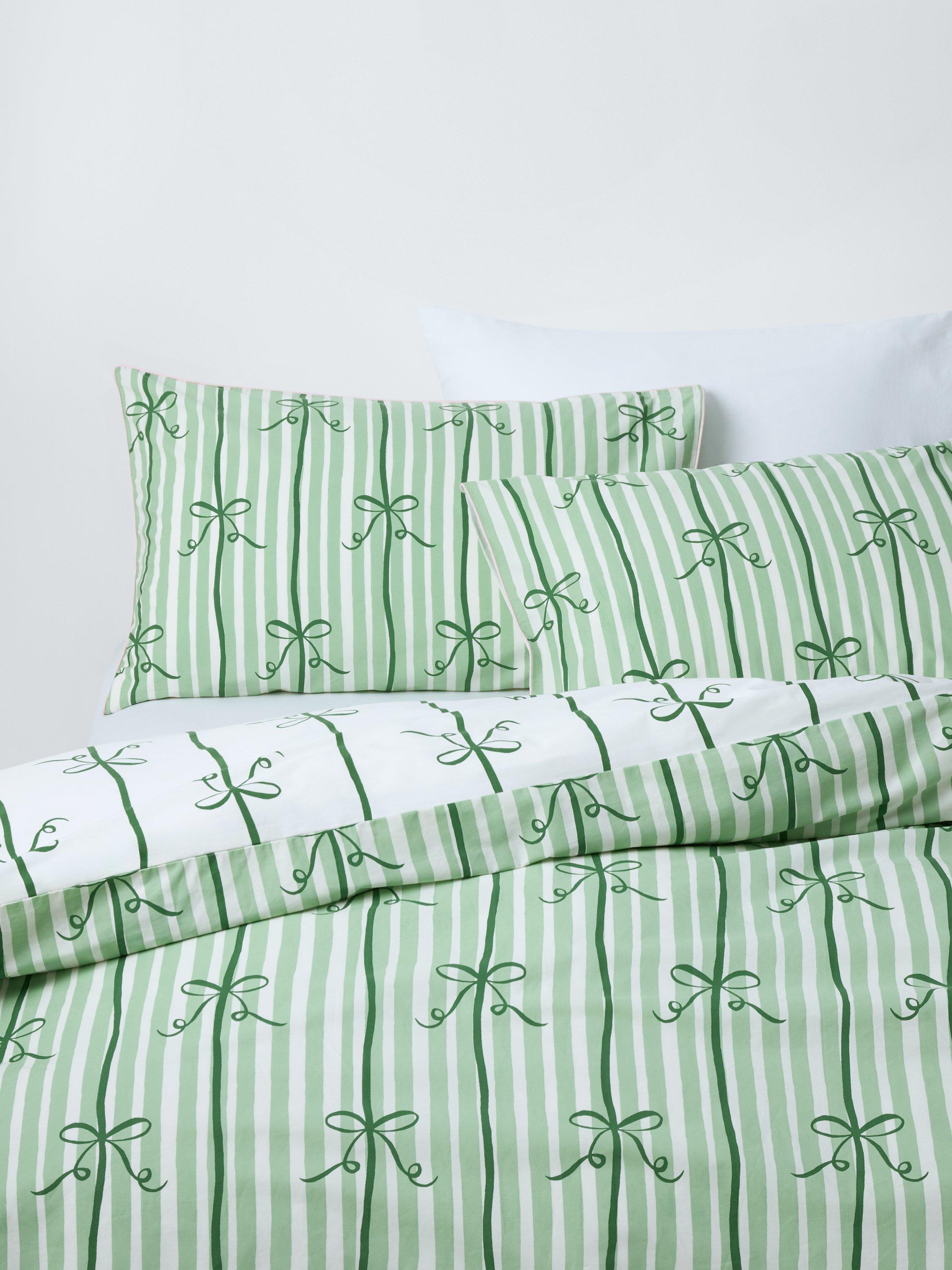 John Lewis Christmas Bow Duvet Cover Set