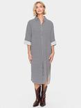 Saint Tropez Zalinda Stripe Shirt Dress, White/Multi
