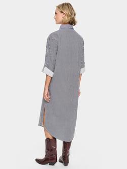 Saint Tropez Zalinda Stripe Shirt Dress, White/Multi - view 2, White/Multi