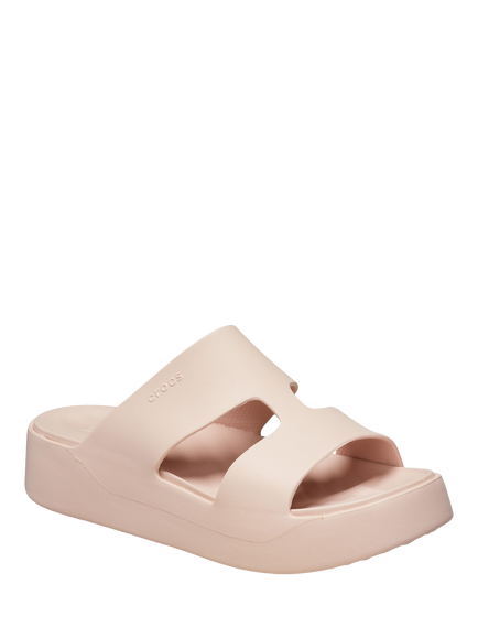 Crocs Getaway Platform H-Strap Mules - view 2, Natural