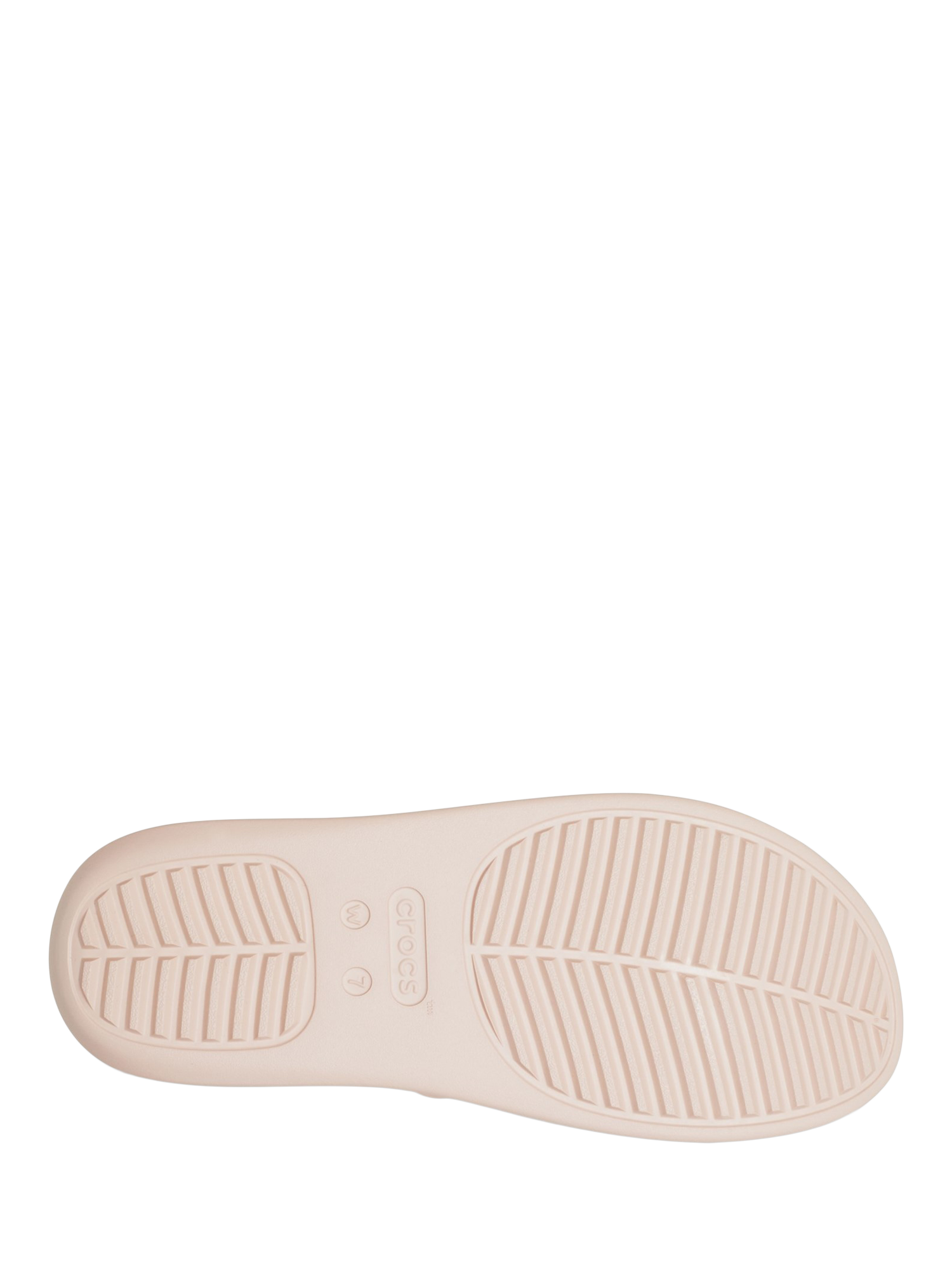 Product image 5 of 6, which shows Crocs Getaway Strappy Mules, Natural, 4